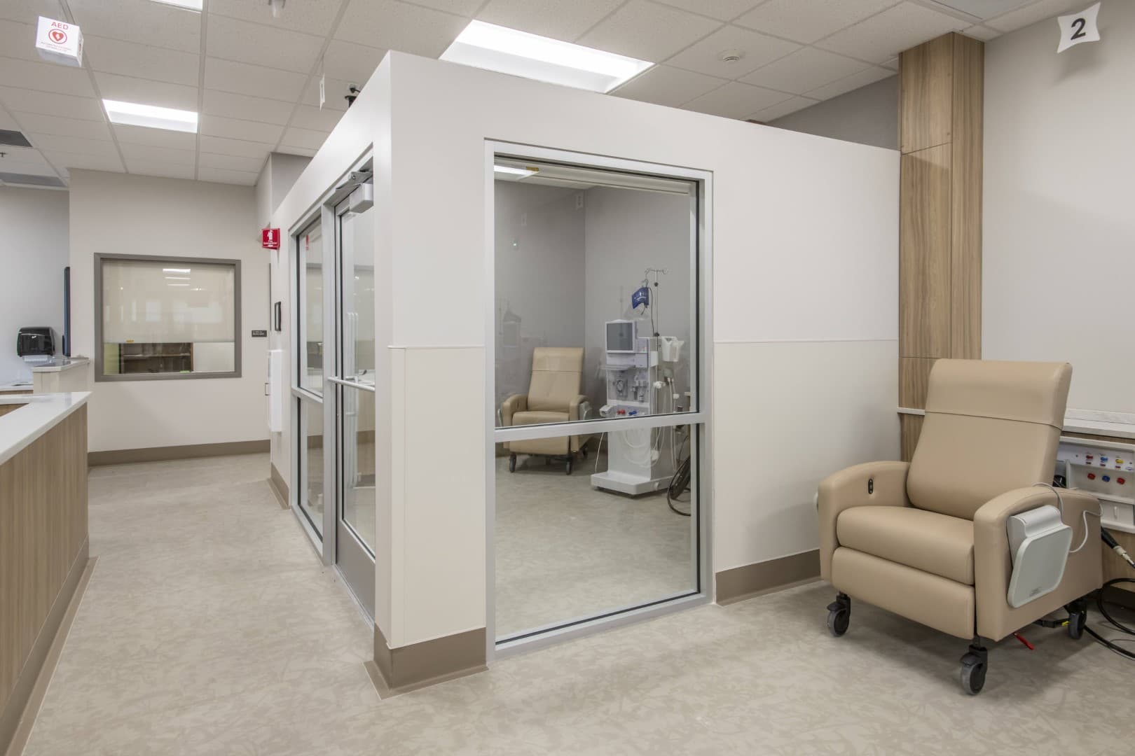 Fresenius Kidney Care dialysis treatment stations healthcare construction Nampa Idaho