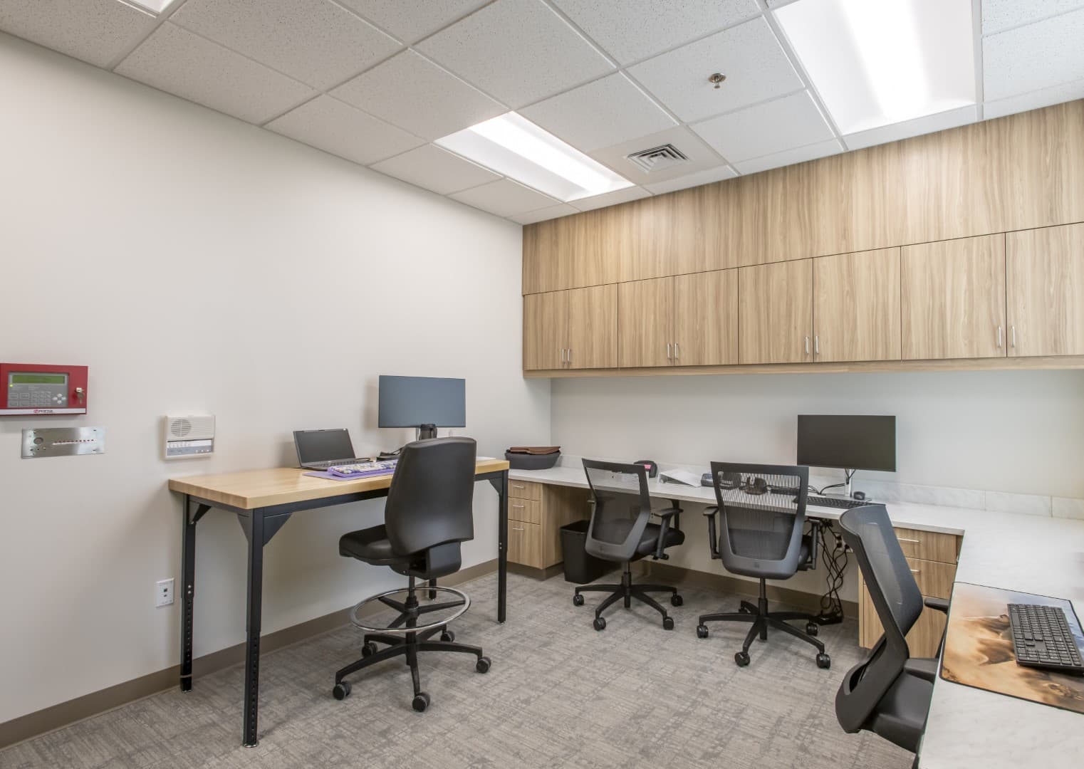 Fresenius dialysis facility staff office area healthcare construction Nampa Idaho