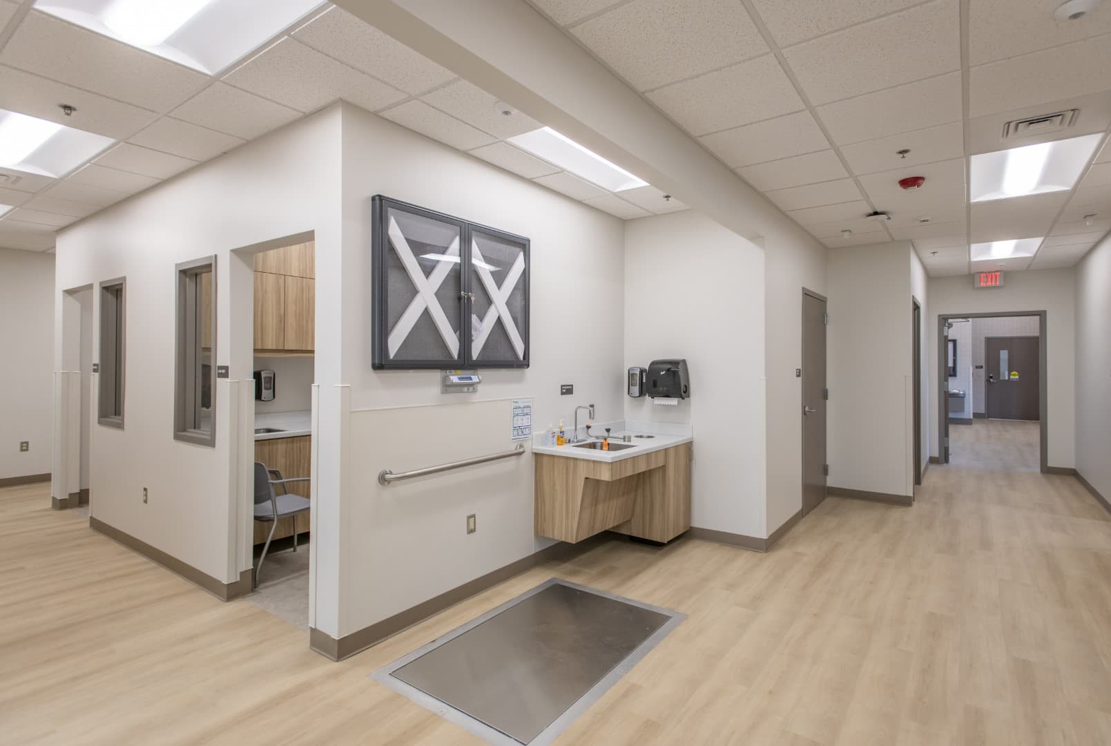 Fresenius dialysis patient care area medical facility construction Nampa Idaho