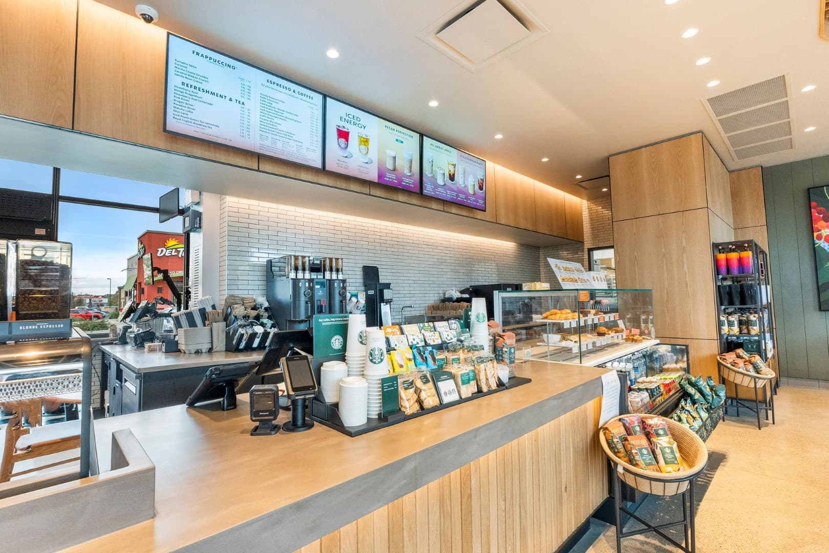 Starbucks store exterior construction project completed in Caldwell Idaho